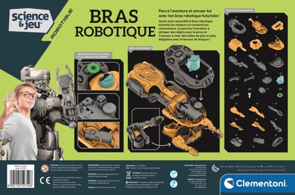 Kit bras robotique : deviens un super-héros