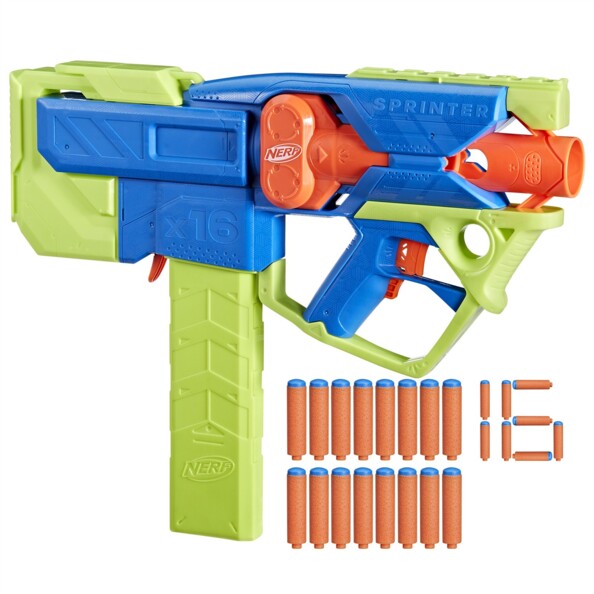 Pack 3 blasters Nerf N Series Gear Up avec 18 fléchettes N1