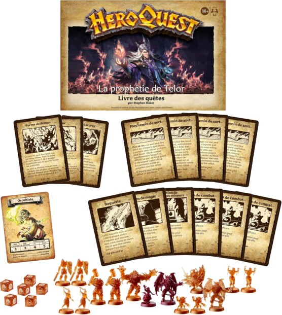 13 quêtes inédites signées par le créateur de HeroQuest