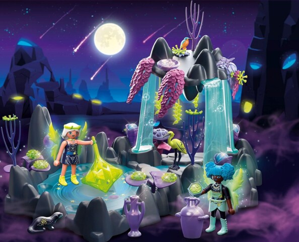 Scène féérique Playmobil Ayuma Moon fairy du lac