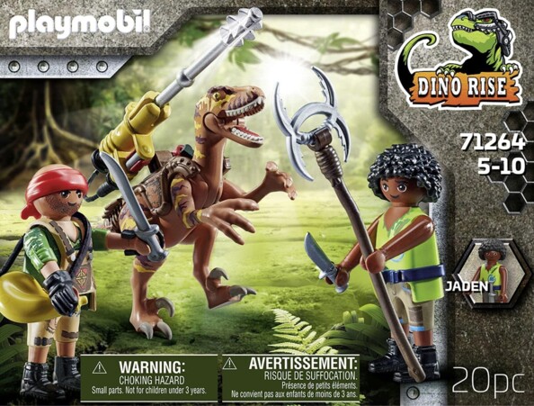 Playmobil Dino Rise et le set Deinonychus et Guerriers
