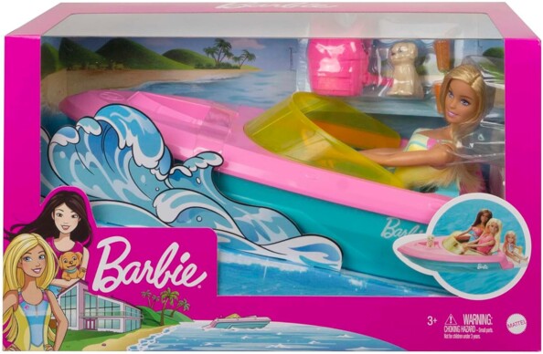Poupée Barbie avec son bateau Mattel GRG30