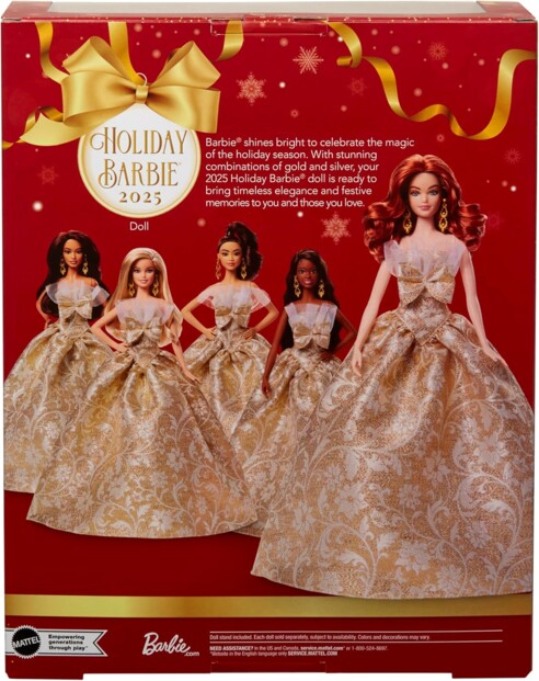 Poupée Barbie Signature Joyeux Noël JBH99