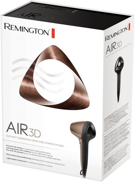 Remington D7777 Air3D Dryer Bronze