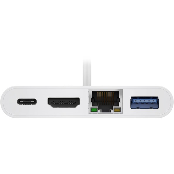 Adaptateur USB-C vers HDMI / RJ45 / USB-A / USB-C