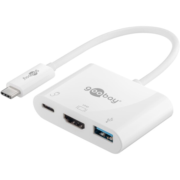 Adaptateur USB-C vers HDMI / USB-A / USB-C