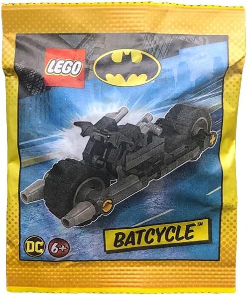 Mini Batcycle de Batman LEGO DC Super Heroes – 37 pièces