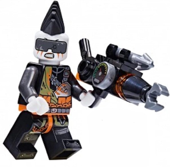 Figurine LEGO NINJAGO Jet Jack en sachet