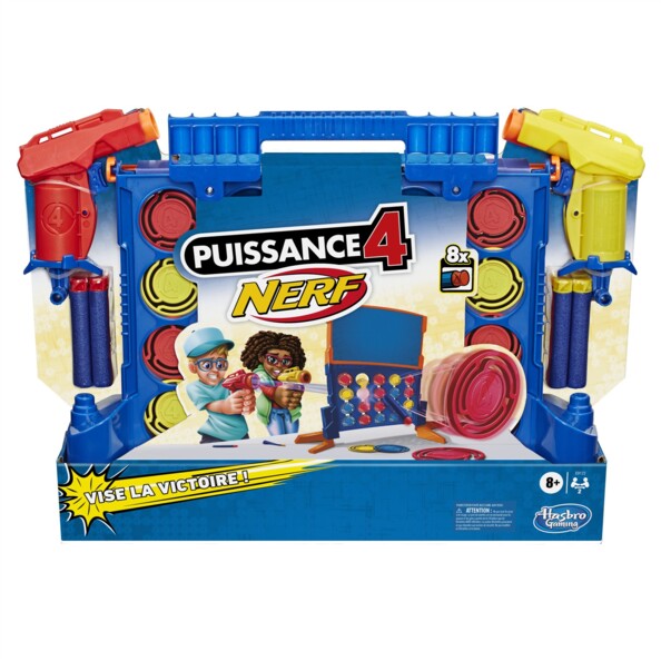 Puissance 4 Blast Hasbro avec 2 blasters Nerf