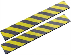 2 mousses de protection murales 100 x 15 cm pour portière, coffre et pare-choc