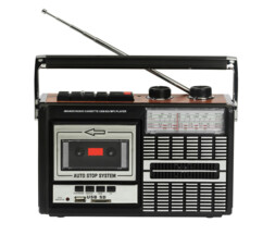 Radio K7 avec lecteurs SD et USB PR85 Ricatech. Design Rétro.