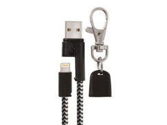 2 en 1, tour de cou et câble USB Lightning
