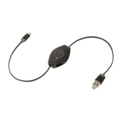 Câble Micro-USB vers USB PowerShare rétractable