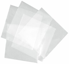Lot de 50 pochettes pour disques vinyle 12" (33 tours) - Transparentes et protectrices