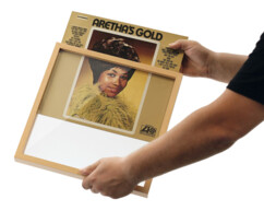 Cadre interchangeable pour Vinyle - Bois