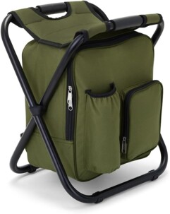 Sac à dos isotherme et chaise de camping pliable SEP140 - Vert