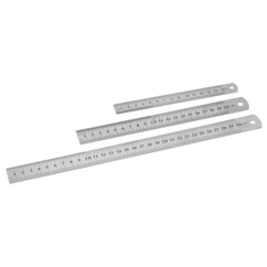 3 règles métalliques 15/20/30 cm de la marque Sintron