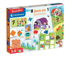 Coffret éducatif 8 jeux en 1