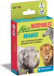 Incroyables Animaux - Jeu de cartes éducatif