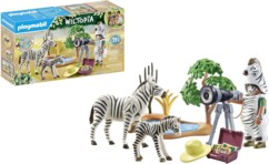 Playmobil Wiltopia Photographe et zèbres