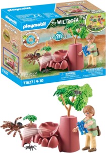 Playmobil 71627 Rocher avec araignée géante