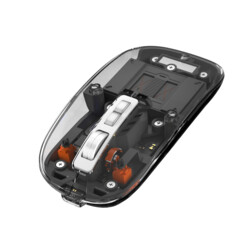 Souris sans fil transparente de la marque Xtreme Mac