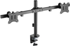 Support double écran de bureau pour 2 moniteurs de 17 à 32 "