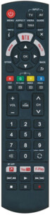 Télécommande universelle compatible TV Panasonic