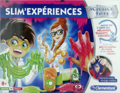 Coffret scientifique Slim'Expériences par Clementoni