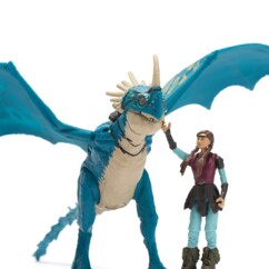 Figurines Deadly Nadder et Astrid Dragons pour aventure et jeu imaginatif