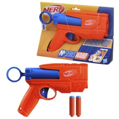 Lance-fléchettes Nerf N Series Ward avec 2 fléchettes N1 pour bataille rapide