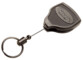 porte clé extensible avec corde kevlar 90 cm super duty key bak avec fixation pince ceinture