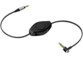 Câble jack rétractable avec microphone intégré