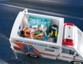 Toit amovilbe pour accéder à l'intérieur de l'ambulance Playmobil