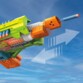 Blaster motorisé Nerf avec deux canons alternatifs rapides