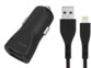 Chargeur allume-cigare double USB 17 W / 3,4 A avec câble USB-A vers Lightning 1,2 m de la marque Energizer