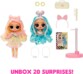Contenu avec plus de 20 surprises poupée LOL Winnie