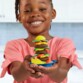 Pyramide de réalisation d'aliments en pâte à modeler