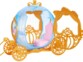 Carosse de Cendrillon avec la porte ouverte
