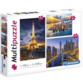 Kit de 3 puzzles Londres/Dubaï/New York 2500 pièces de la marque Clementoni