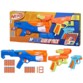 Pack 3 blasters Nerf N Series Gear Up avec 18 fléchettes N1