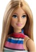 Zoom sur le visage de la poupée Barbie FVJ42