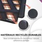 Tapis gamer The G-Lab avec base antidérapante et impression haute qualité recyclée