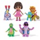 Coffret figurines Dora et amis Babouche, Tico, Isa et Trio Fiesta