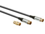 cable antenne coaxial plaqué or 2 m philips SWV3113S