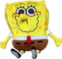 peluche bob l'éponge 30 cm amoureux